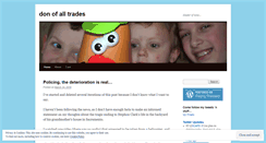 Desktop Screenshot of donofalltrades.com