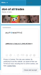 Mobile Screenshot of donofalltrades.com